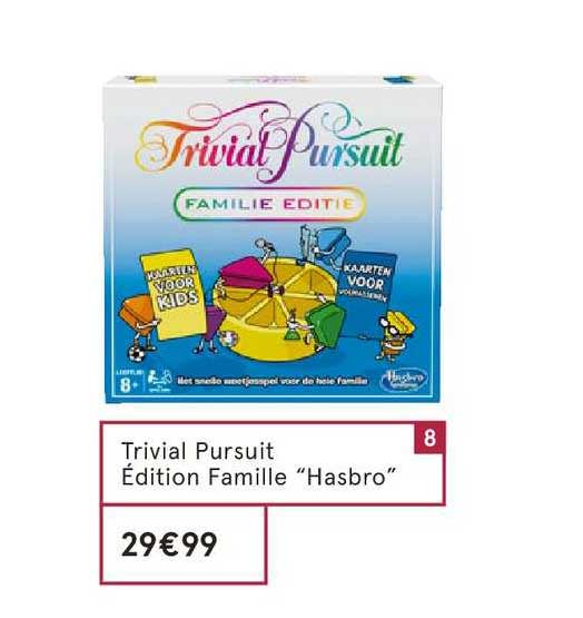 trivial pursuit édition famille hasbro