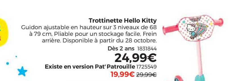 trotinette hello kitty