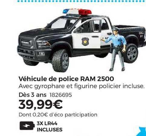 véhicule de police ram 2500