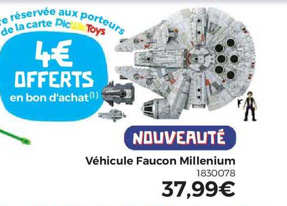 véhicule faucon millenium