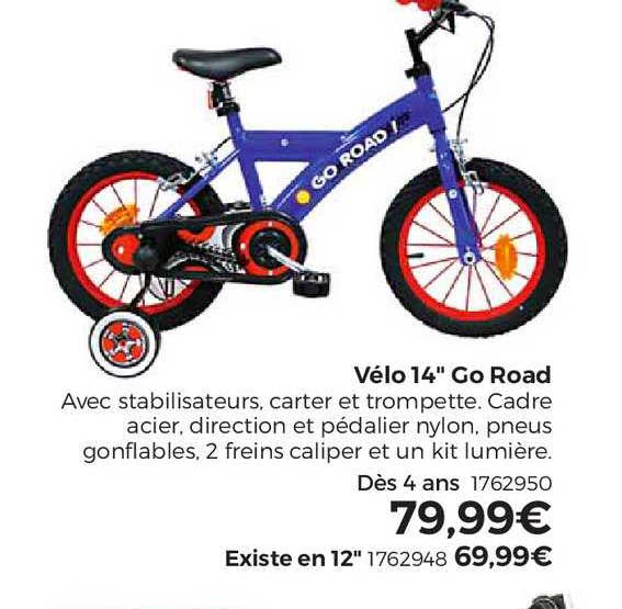 vélo 14" go road
