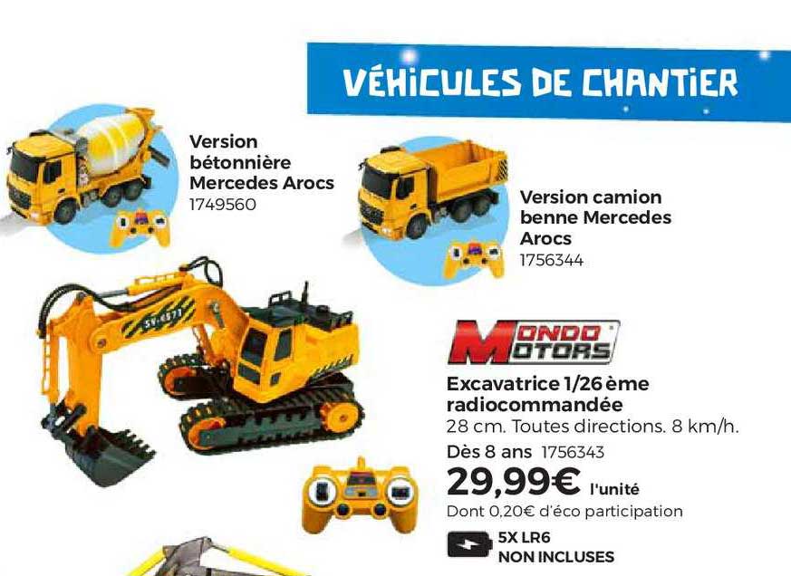 version bétonnière mercedes arocs, version camion benne mercedes arocs