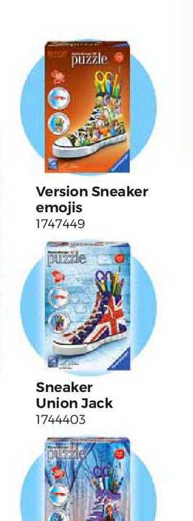 version sneaker emojis, sneaker union jack