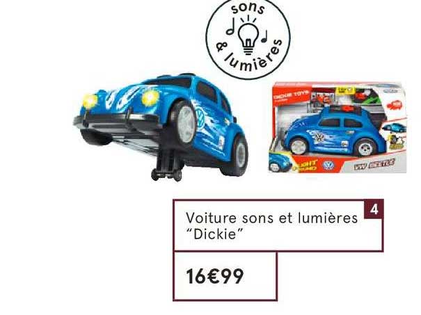 voiture sons et lumières dickie