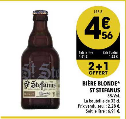 bière blonde st stefanus
