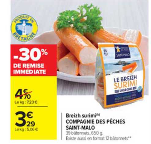 breizh surimi compagnie des pêches saint-malo