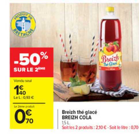 Breizh Thé Glacé Breizh Cola