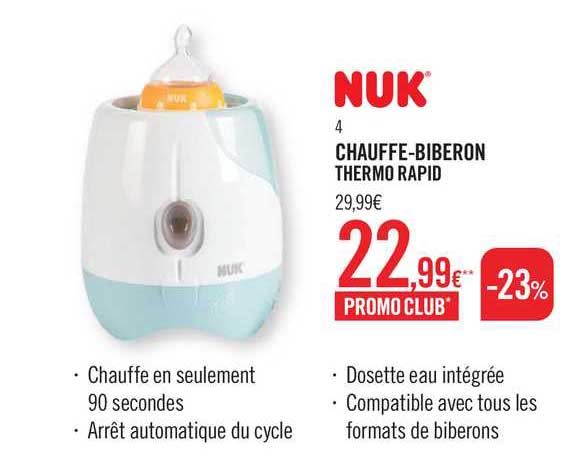 chauffe-biberon thermo rapid