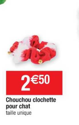 chouchou clochette pour chat