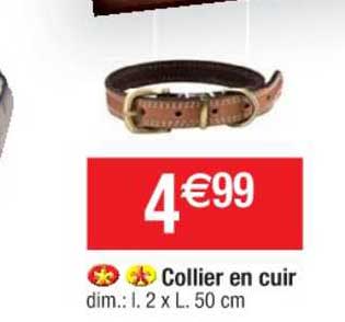 Collier En Cuir