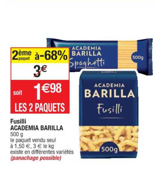 Fusilli Academia Barilla