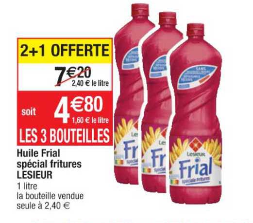 Huile Frial Spécial Fritures Lesieur