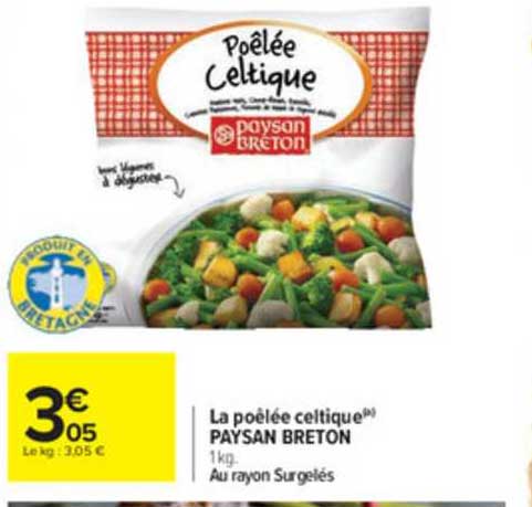 la poêlée celtique paysan breton