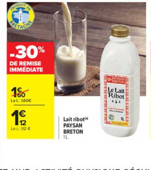lait ribot paysan breton