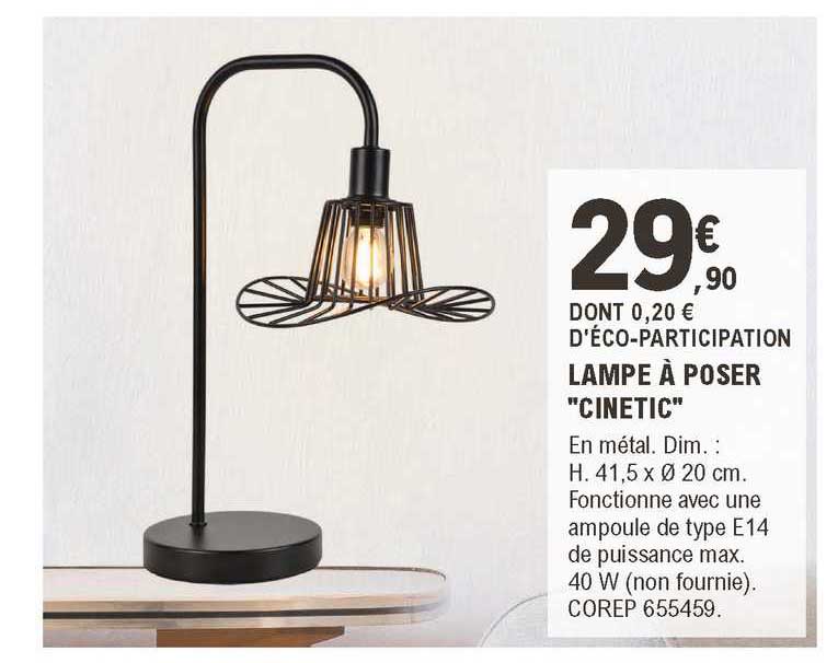 Lampe à Poser "cinetic"