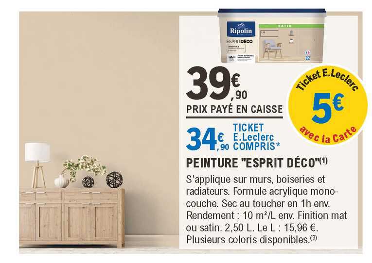 Peinture "esprit Déco"