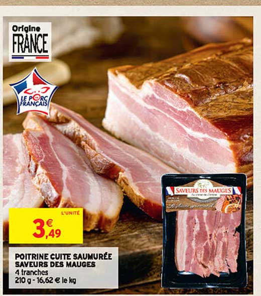 poitrine cuite saumurée saveurs des mauges