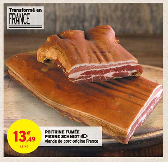 poitrine fumée pierre schmidt