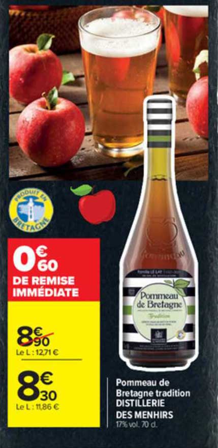 pommeau de bretagne tradition distillerie des menhirs