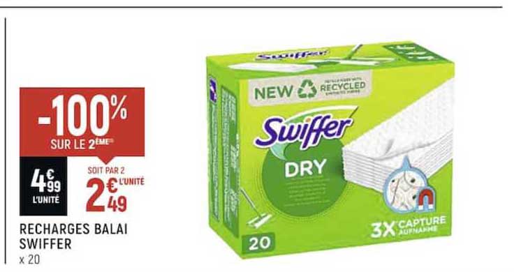 Recharges Balai Swiffer