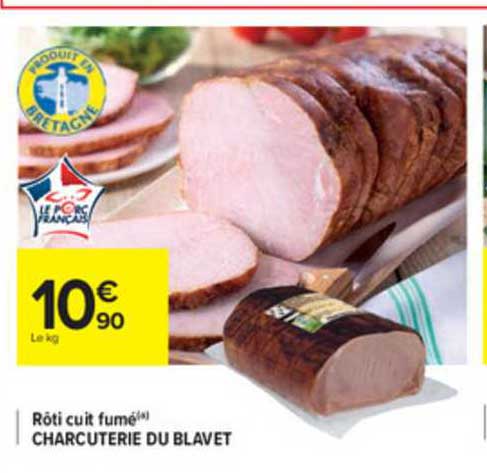 Rôti Cuit Fumé Charcuterie Du Blavet