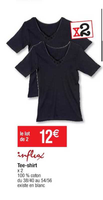 tee-shirt influx