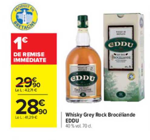 whisky grey rock brocéliande eddu