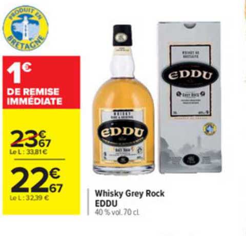whisky grey rock eddu