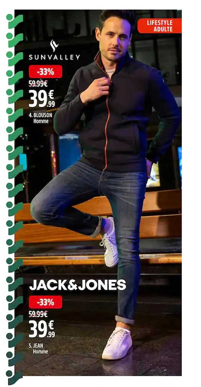 blouson homme sunvalley, jean homme jack & jones