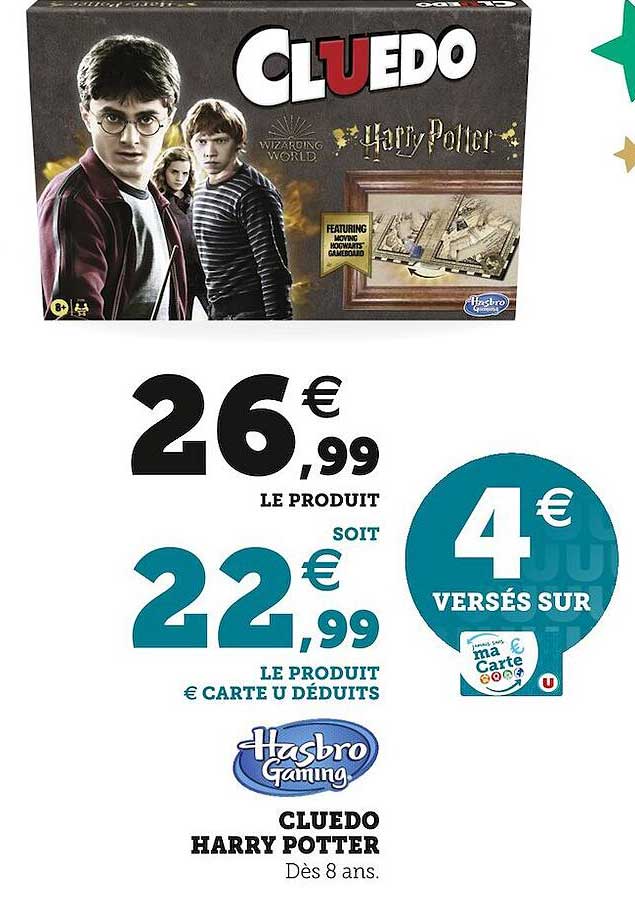 cluedo harry potter hasbro gaming