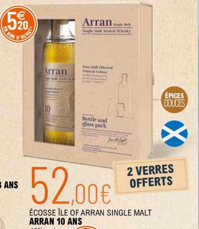 écosse île of arran single malt arran 10 ans