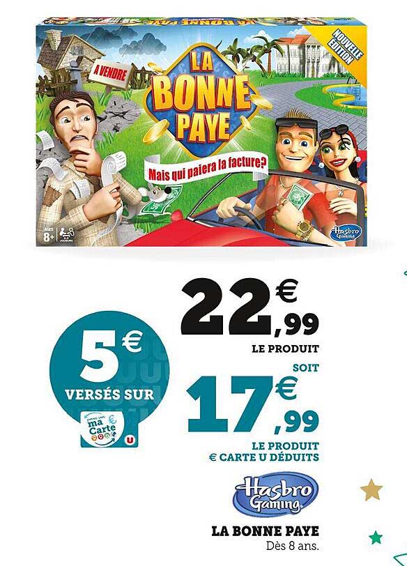 la bonne paye hasbro gaming