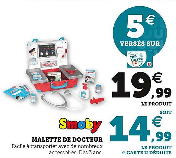 malette de docteur smoby
