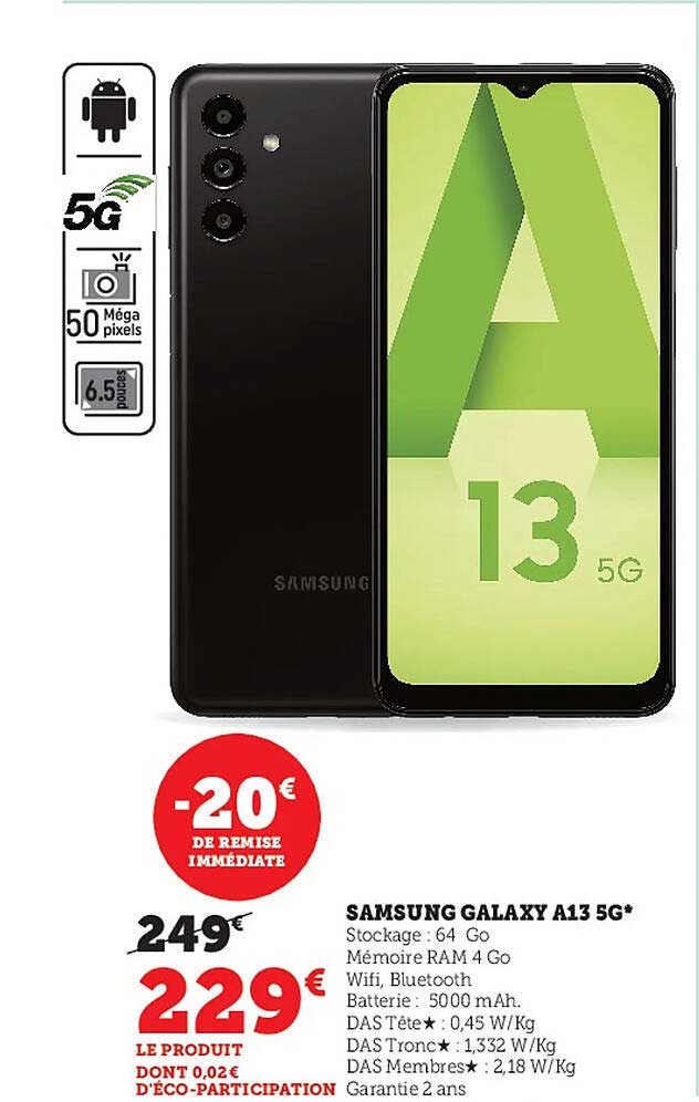 samsung galaxy a13 5g