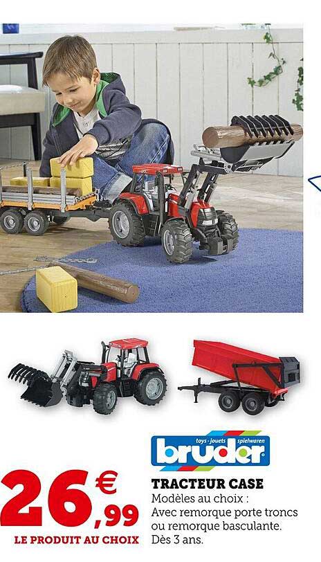tracteur case bruder