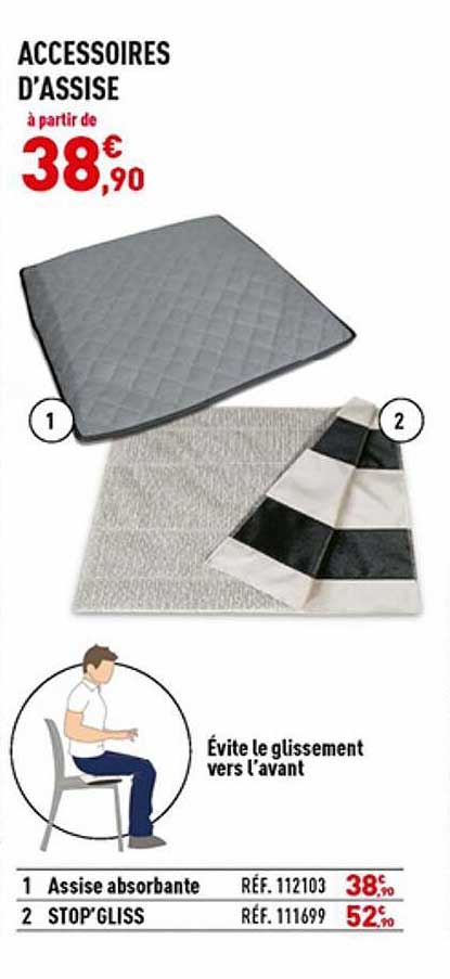 accessoires d'assise