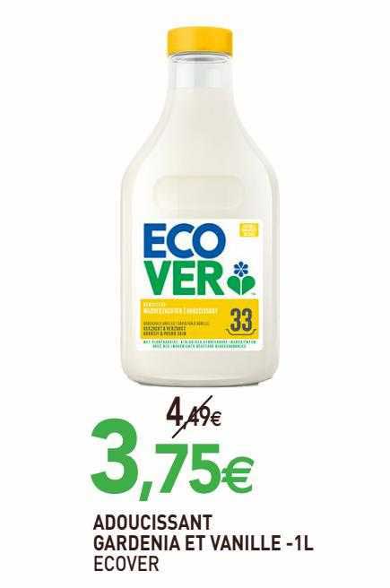 adoucissant gardenia et vanille ecover