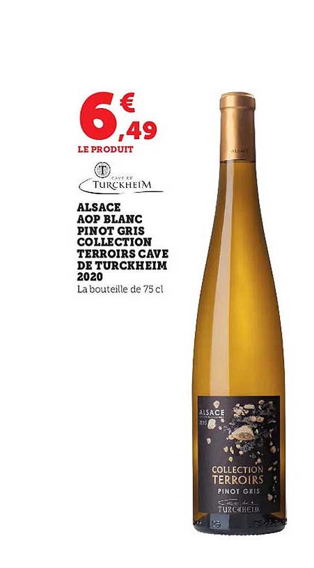 alsace aop blanc pinot gris collection terroirs cave de turckheim 2020
