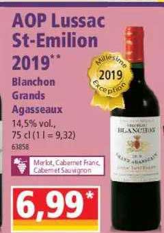 aop lusssac st-émilion 2019