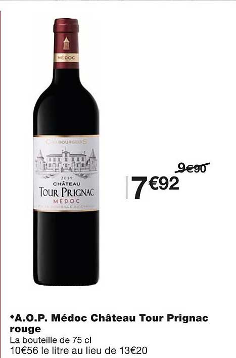 aop médoc château tour prignac rouge