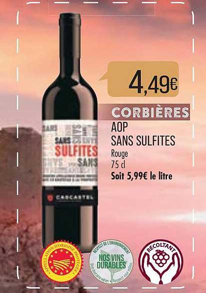 aop sans sulfites