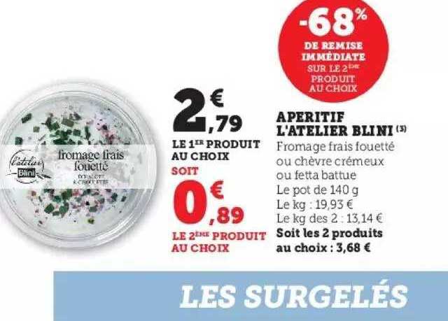 apéritif l'atelier blini