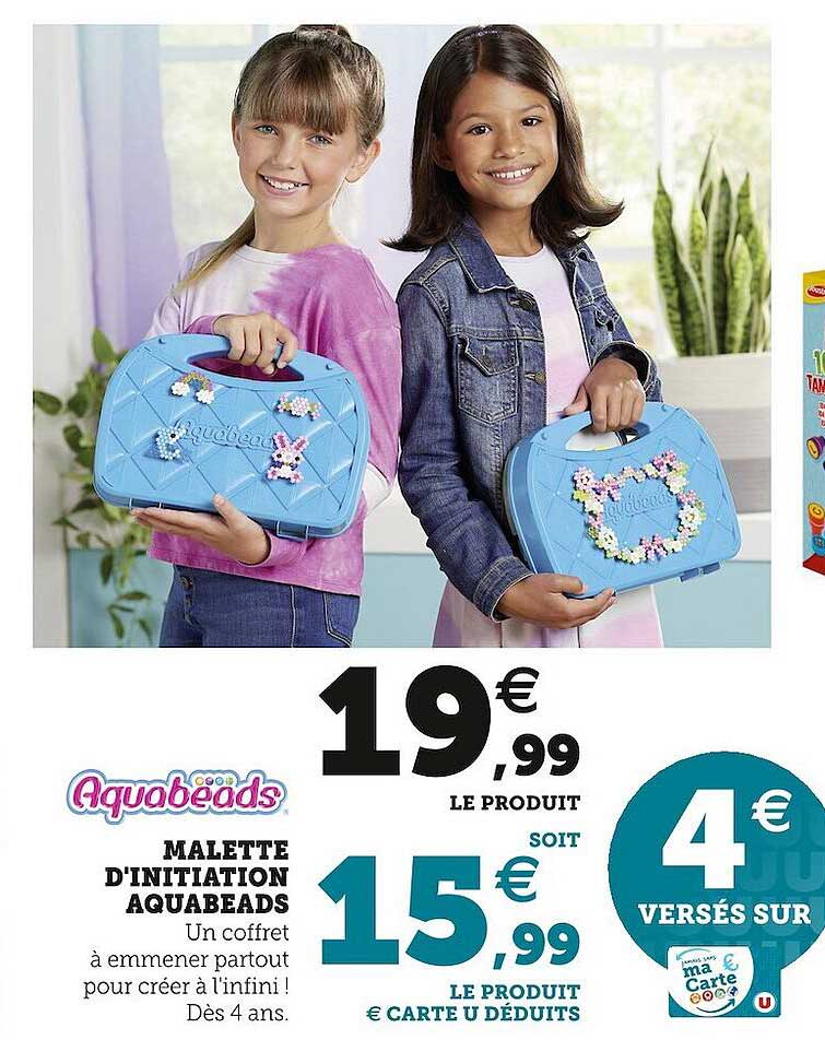 aquabéads malette d'initiation aquabeads