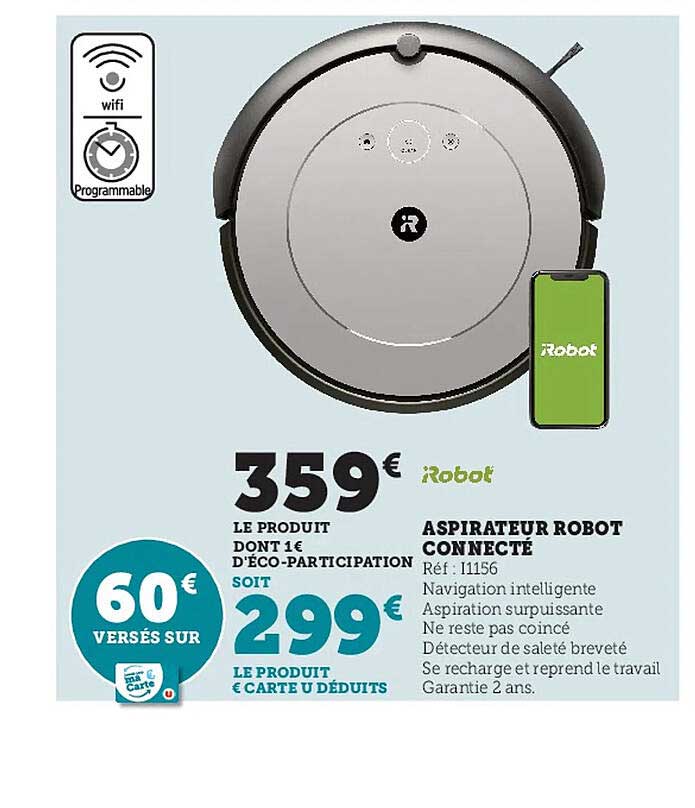 Aspirateur Robot Connecté Robot