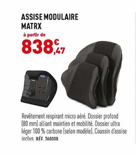 assise modulaire matrx