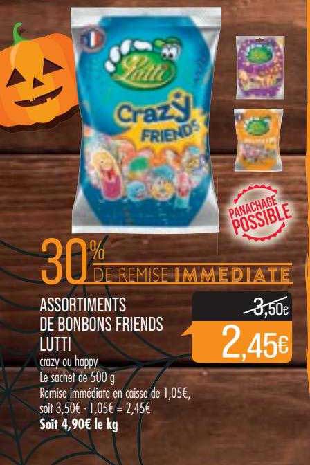 Assortiments De Bonbons Friends Lutti