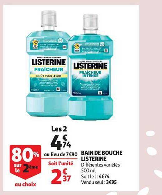 Bain De Bouche Listerine