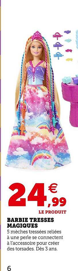barbie tresses magiques