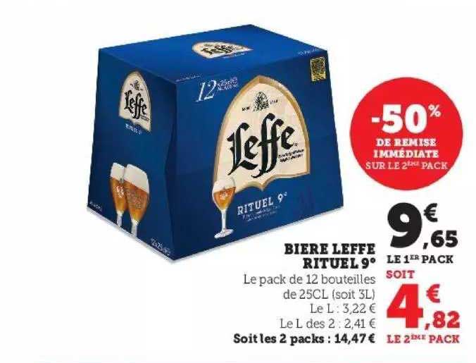 bière leffe rituel 9°