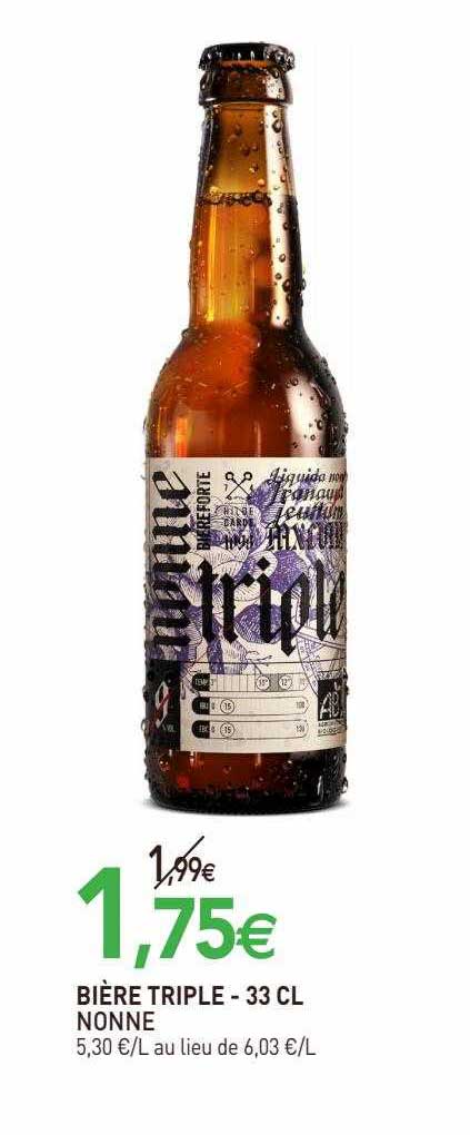 bière triple nonne